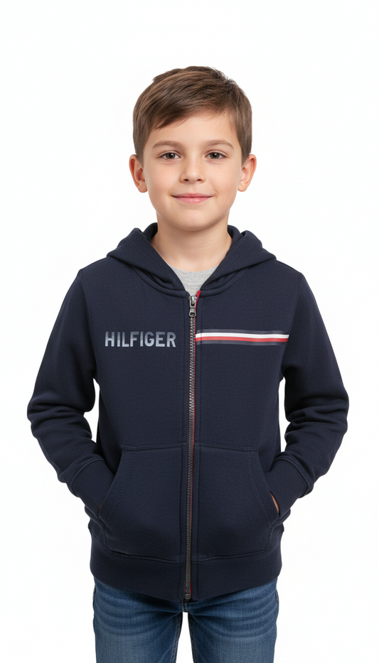 TOMMY HILFIGHER BOYS SIGNATURE HOODIE
