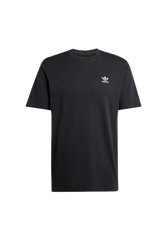 Men's Trefoil Essentials Short-Sleeve T-Shirt in Black