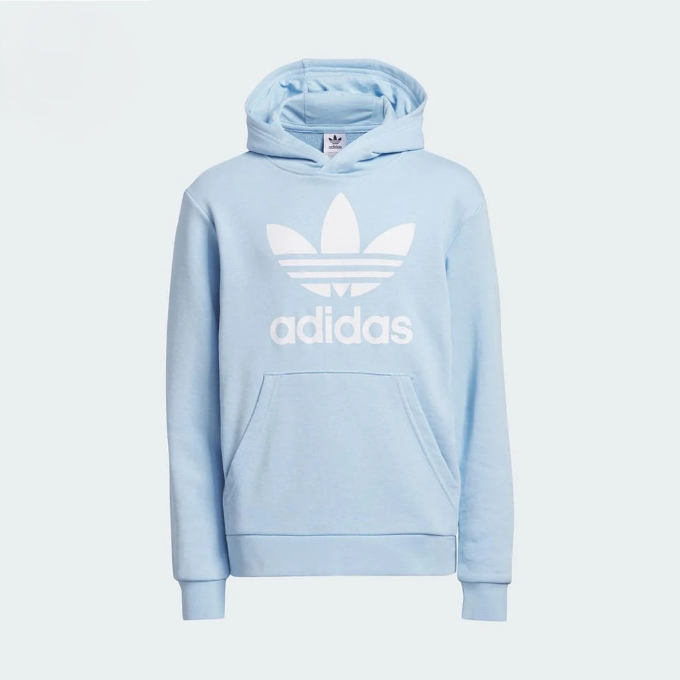 KIDS SKY BLUE TREFOIL HOODIE