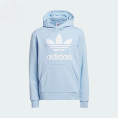 KIDS SKY BLUE TREFOIL HOODIE