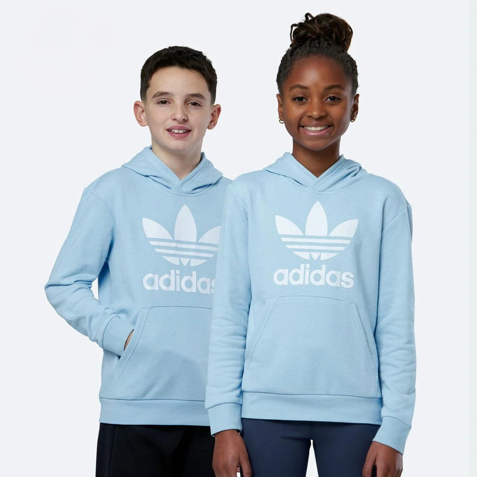 KIDS SKY BLUE TREFOIL HOODIE