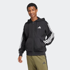 STRIPES FLEECE HOODIE