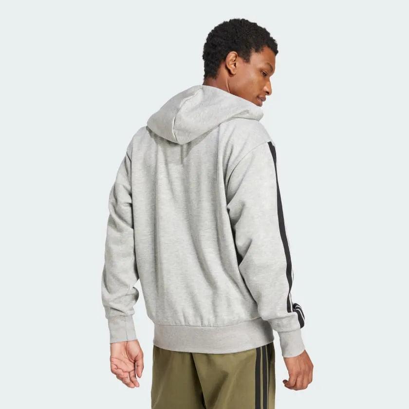 STRIPES FLEECE HOODIE