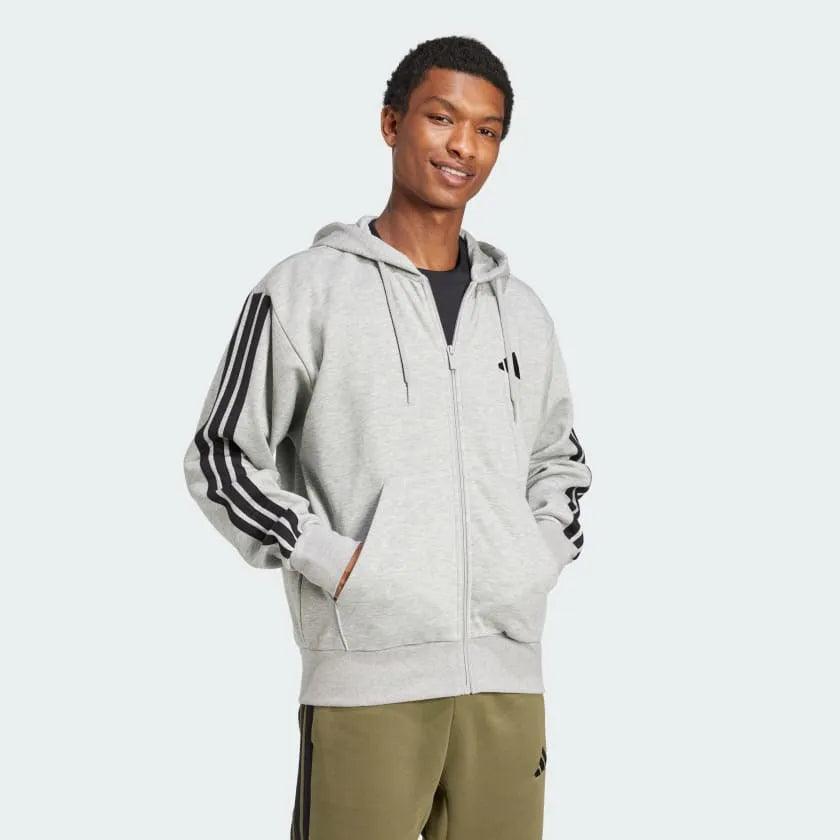 STRIPES FLEECE HOODIE