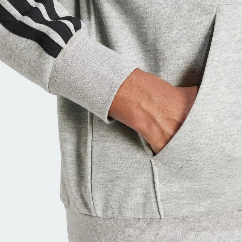 STRIPES FLEECE HOODIE