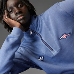 Men Arsenal Terrace Icons Half-Zip Top