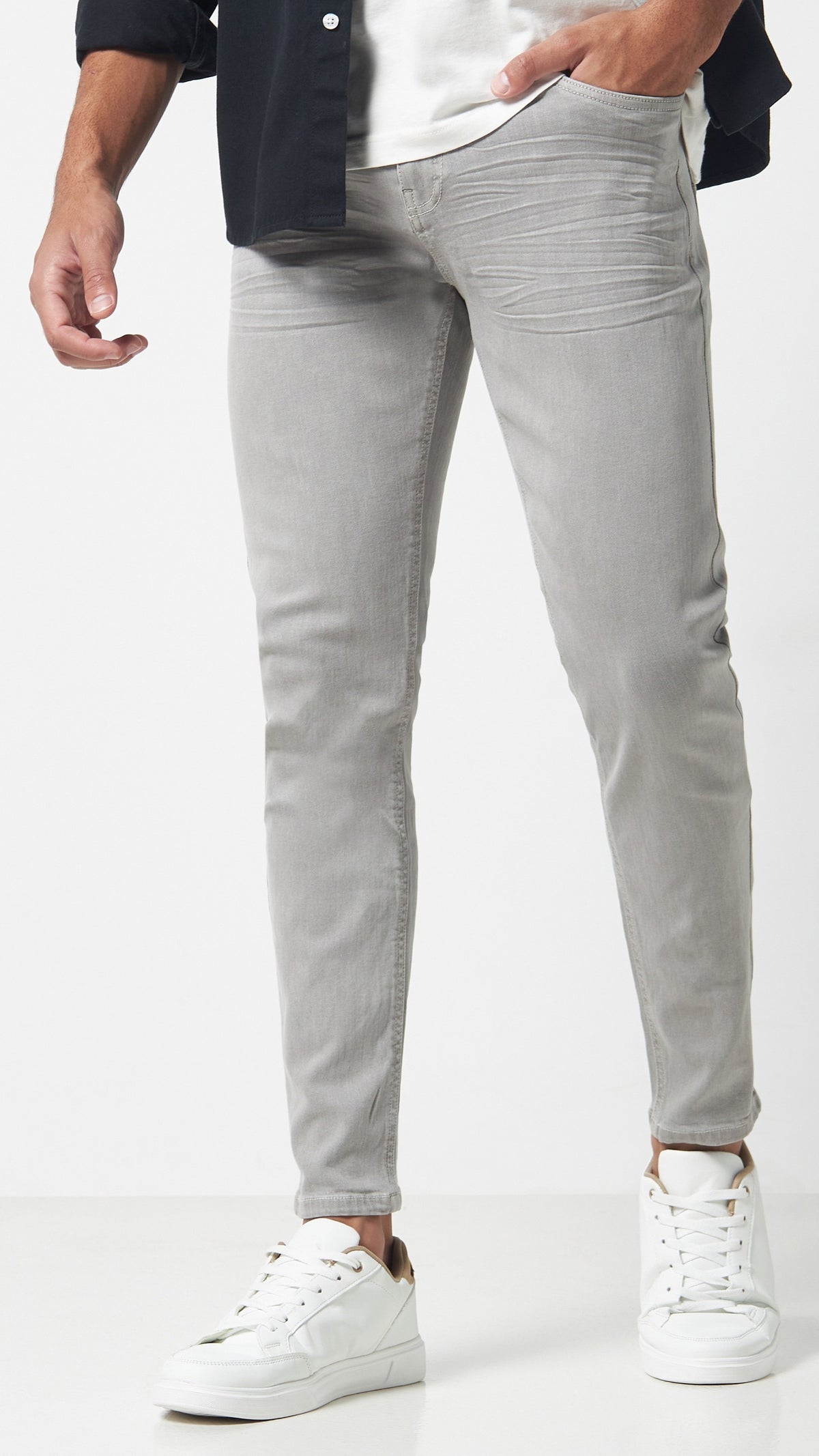 Grey Jeans For Mens
