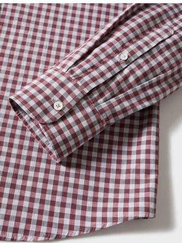 MNG MENS MICRO CHECK SLIM FIT SHIRT
