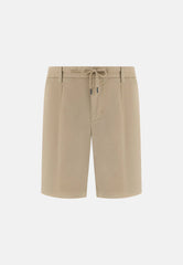 Boggi Milano Stretch Cotton Summer Bermuda Shorts