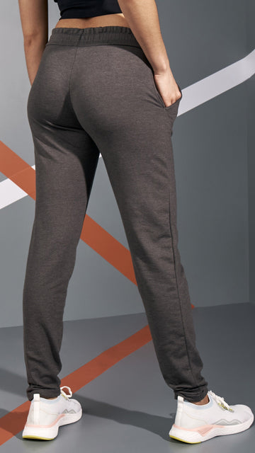 MAX Womens Track Pants with Drawstring Closure