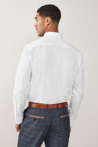 NXT Easy Care Single Cuff Smart Regular Fit Shirt