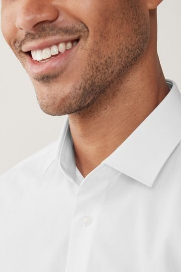 NXT Easy Care Single Cuff Smart Regular Fit Shirt