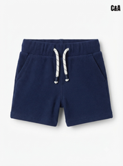 Boys' Waffle Knit Drawstring Shorts