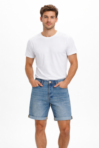 JACK&JONES MENS DENIM SHORTS