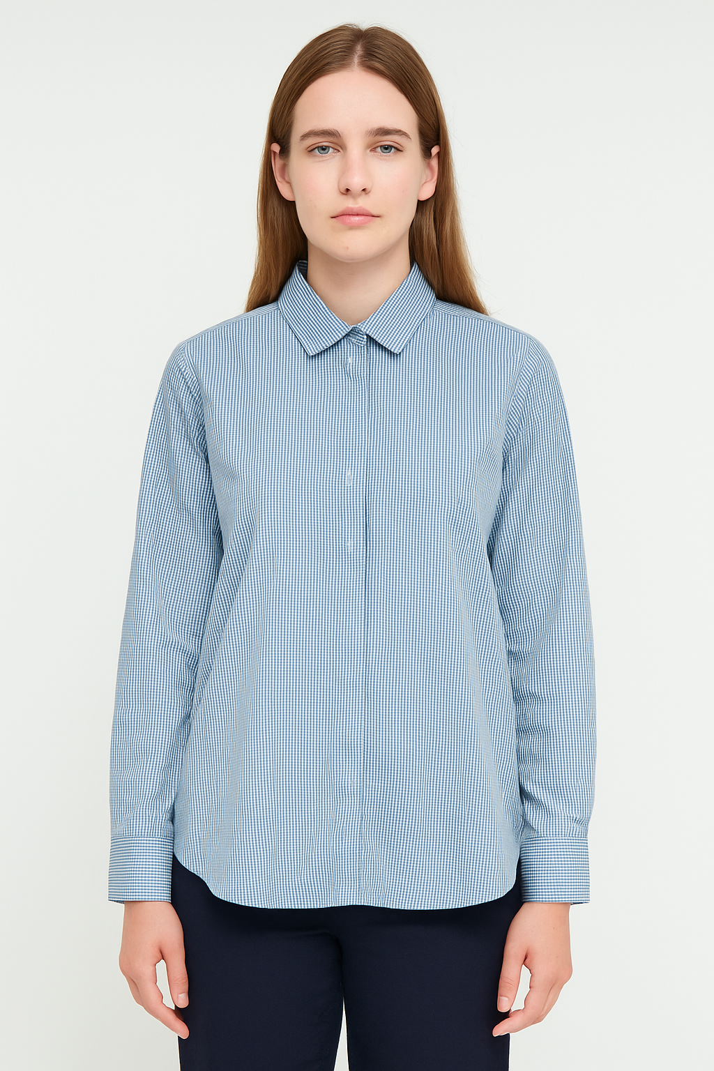USPA WOMENS MICROCHECK SHIRT