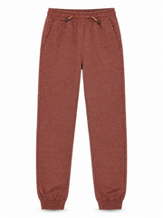 Rustic Brown Jogger Pants for Boys: Comfort meets Style