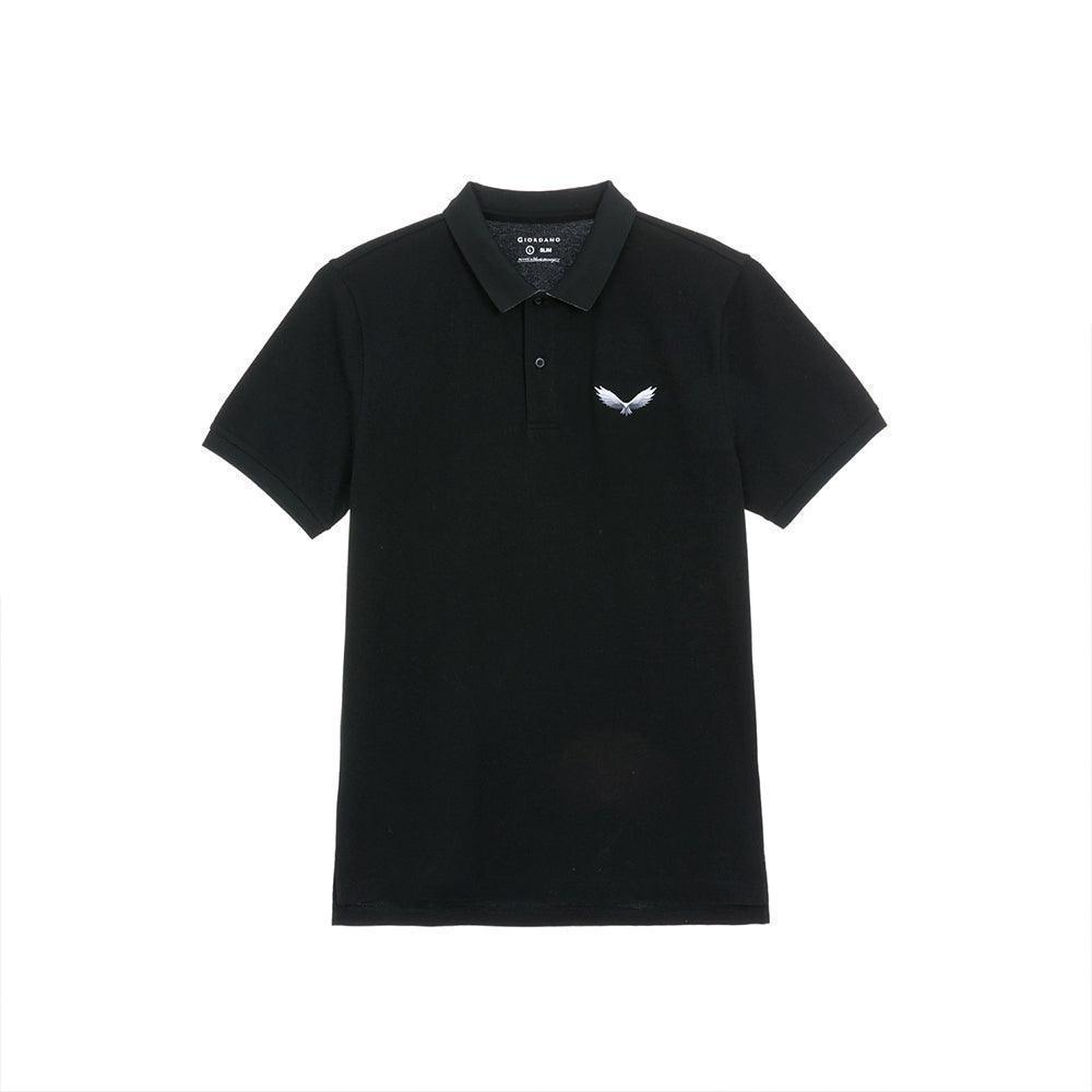 Falcon embroidered polo