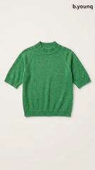 B.YOUNG WOMENS CREW NECK 3QUARTER SLEEVED PULLOVER