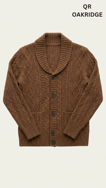 QR OAKRIDGE Womens Knit Pockets Cardigans