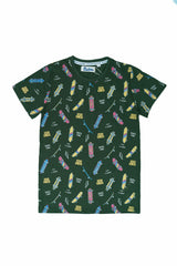 Graphic Print Boy's T-shirt