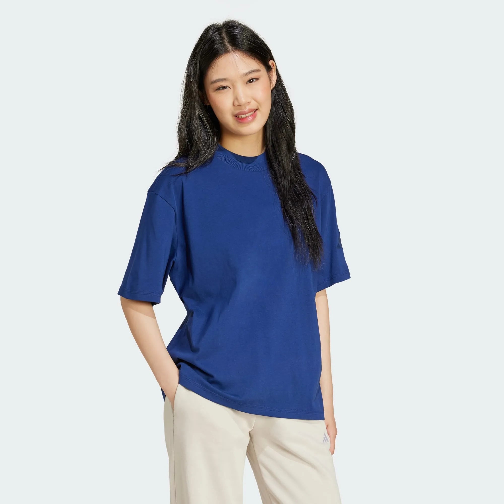 ADI Essentials Contemporary Logo Boyfriend T-Shirt