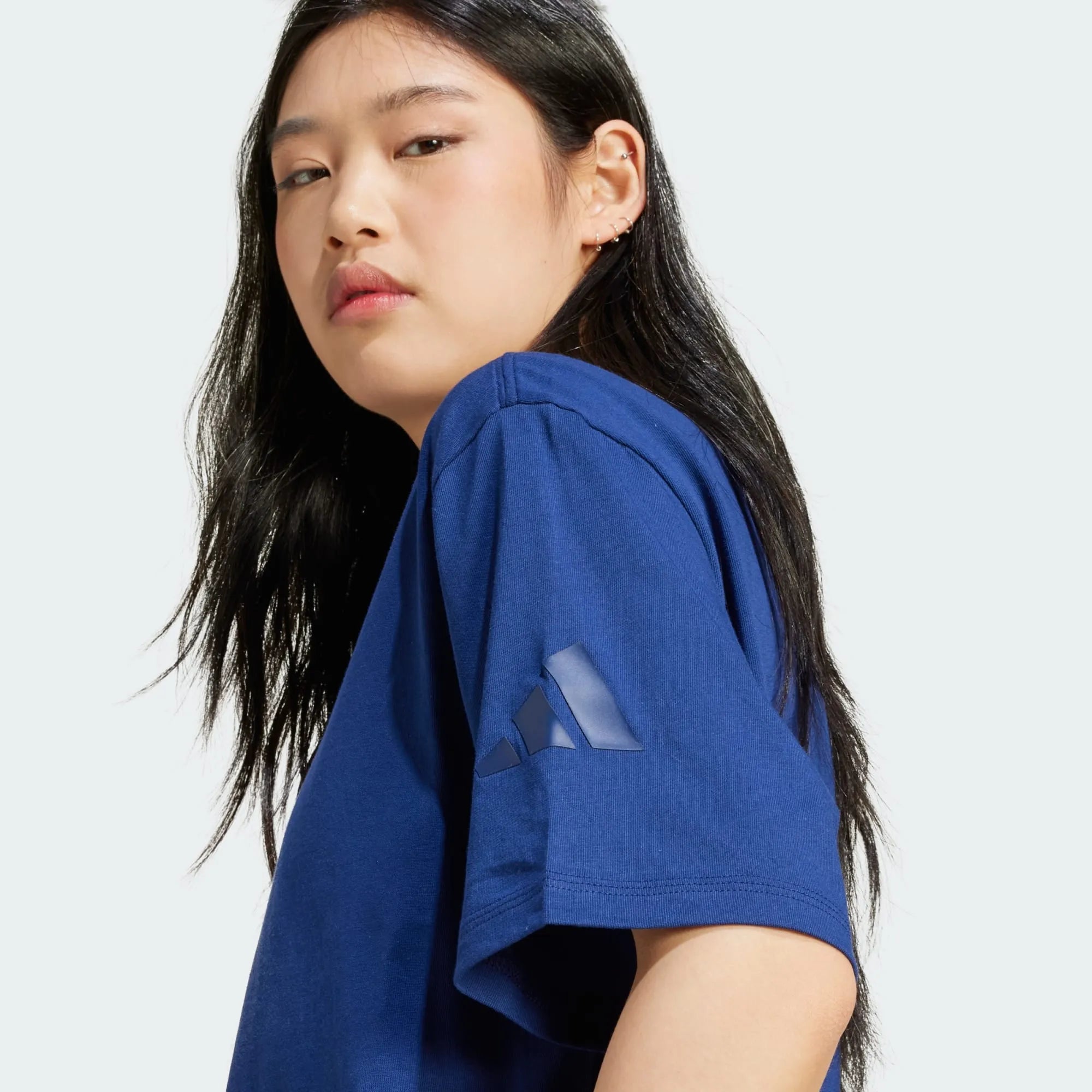 ADI Essentials Contemporary Logo Boyfriend T-Shirt
