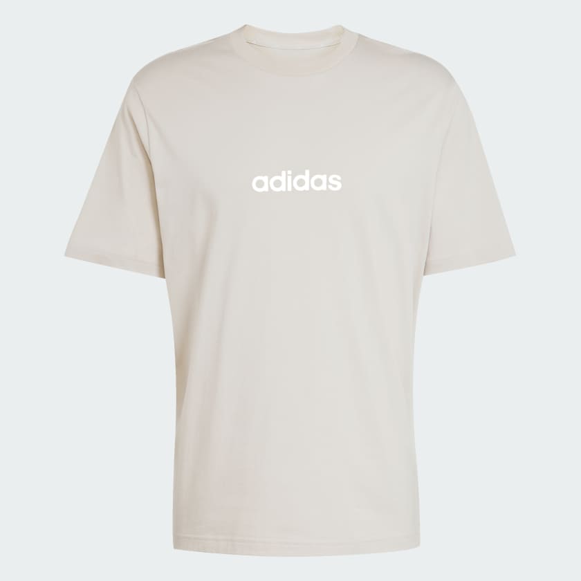 Men Essentials Linear Single Jersey Tee