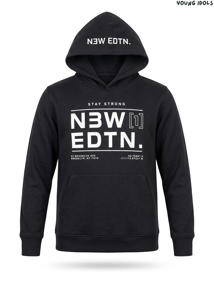 Young Idols Boys "New Edtn." Graphic Hoodie
