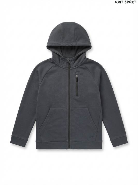 Unit Sport Boys Zip-Up Hoodie