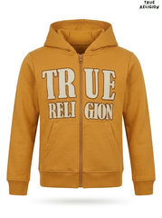 True Religion Boys Logo Zip-Up Hoodie