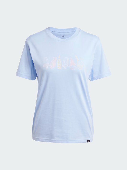 Women Lounge Food Graphic Tee