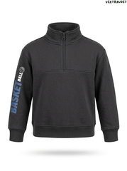 Vertbaudet Boys "Basketball" Quarter-Zip Sweatshirt