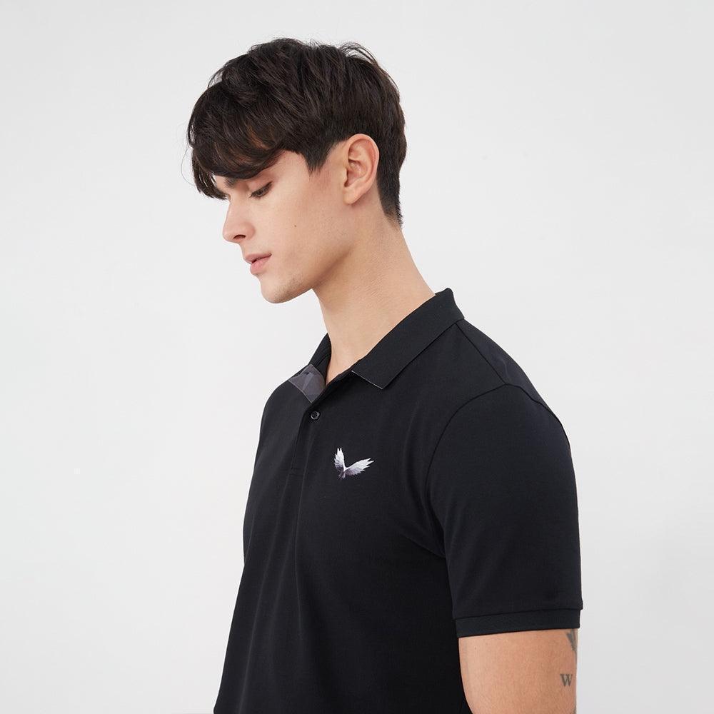 Falcon embroidered polo