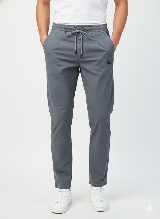 BURBERRY MENS PATCH PRINT TROUSER