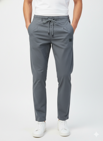 BURBERRY MENS PATCH PRINT TROUSER