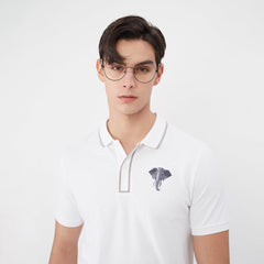 Elephant head Embroidery Polo (Slim Fit)