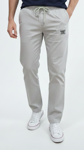 BURBERRY MENS PATCH PRINT TROUSER