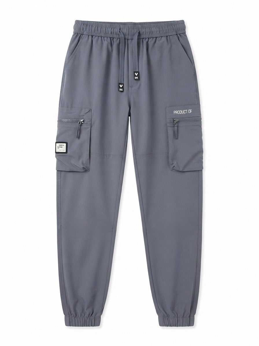 Men's Casual Utility Jogger Cargo Trousers
