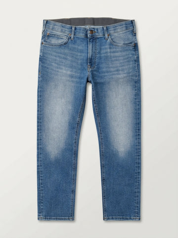 Men’s Straight Tapered Fit Light Blue Denim Jeans