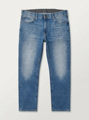 Men’s Straight Tapered Fit Light Blue Denim Jeans