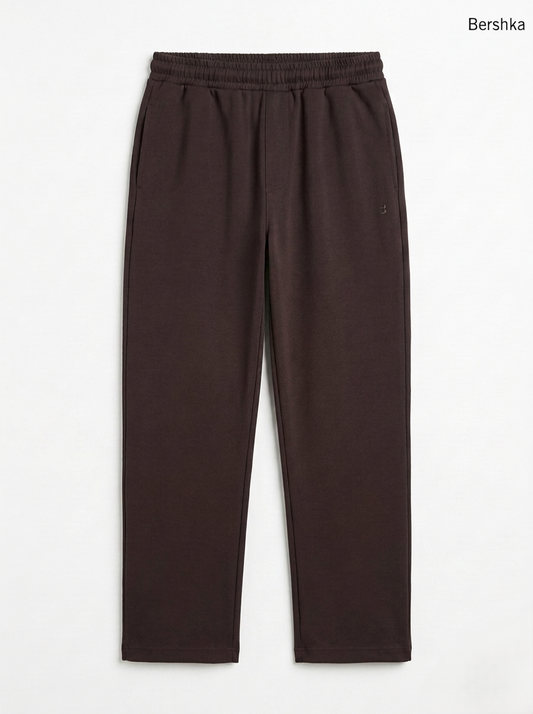 Bershka Straight-Leg Drawstring Lounge Pants