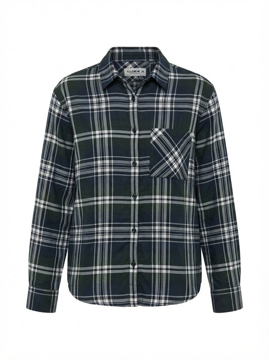 Plaid Long-Sleeve Shirt