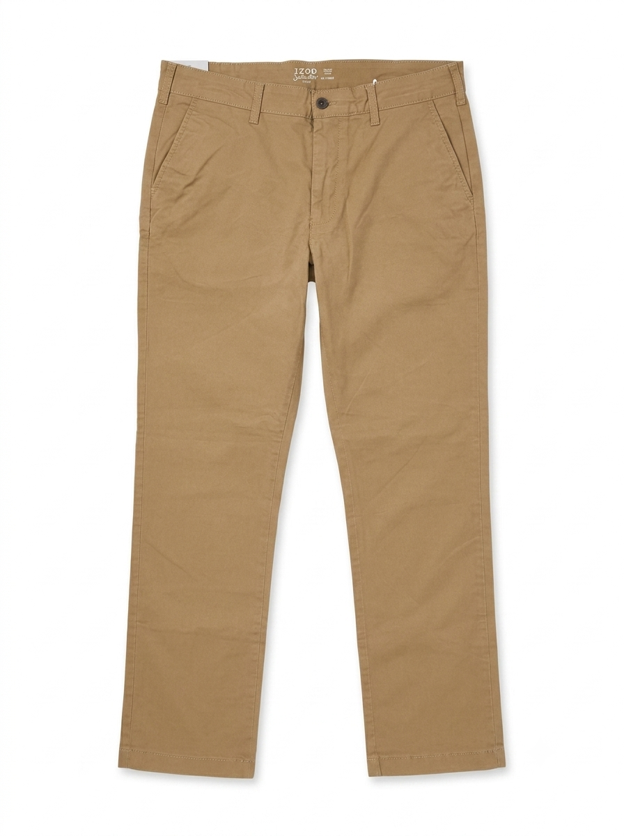 IZOD Cotton Stretch Straight Fit Chino
