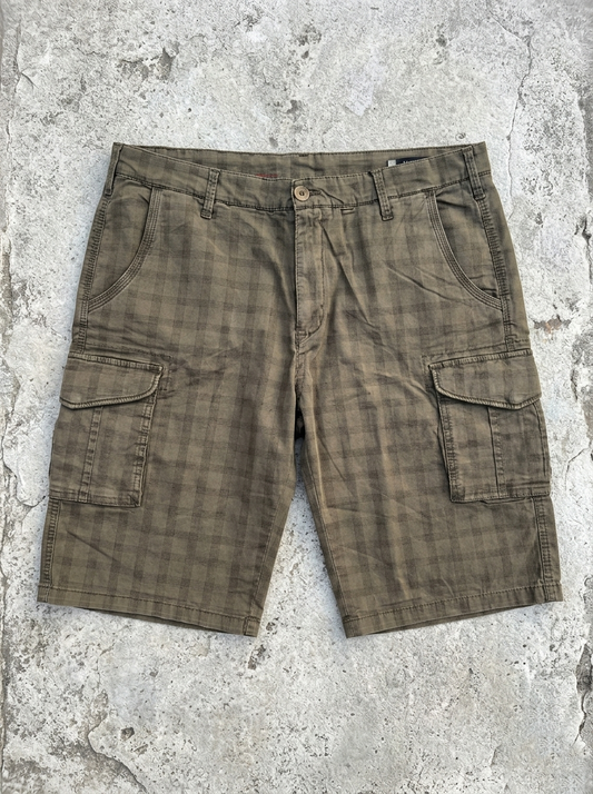 VLC Check Men Cargo Short
