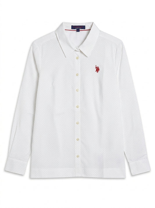 Women's Long Sleeve Button-Down Shirt