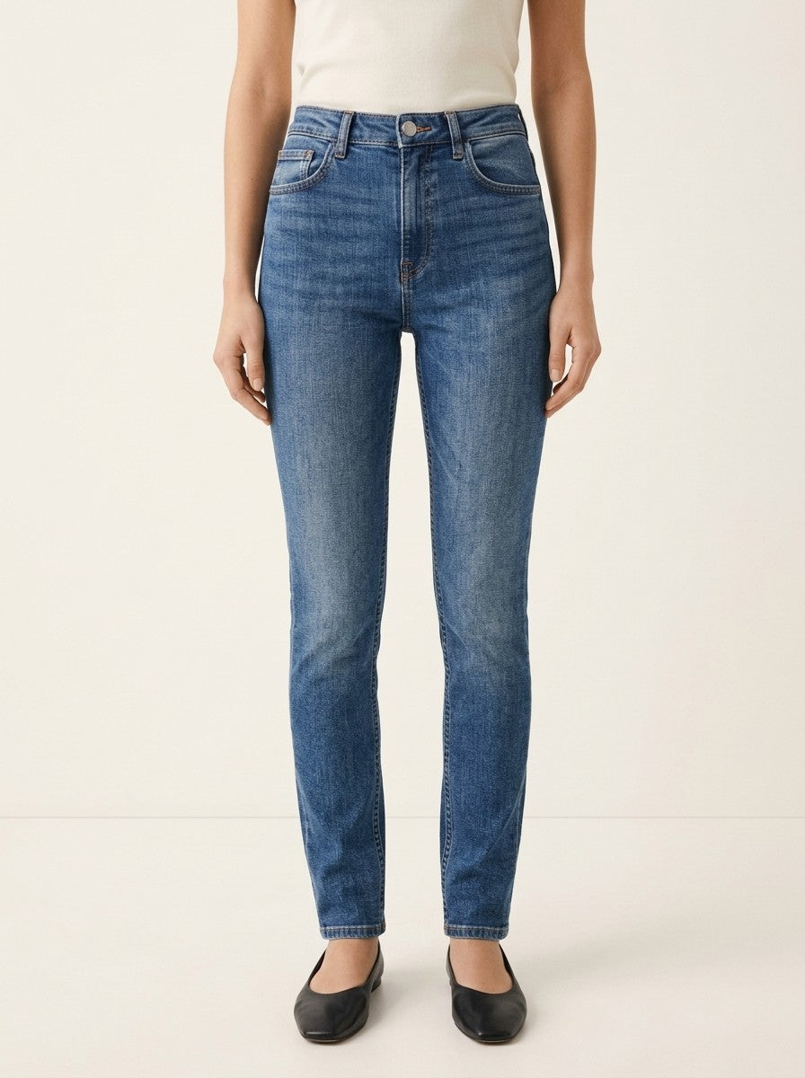 GUESS HIGH-WAIST SKINNY JEANS
