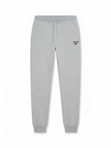 Mens Heather Grey Minimalist Logo Joggers | Casual Athletic Sweatpants