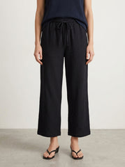 Women Textured Straight-Leg Relaxed Trousers