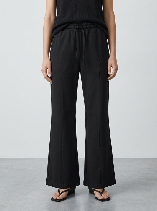 Women's Wide-Leg Drawstring Lounge Pants