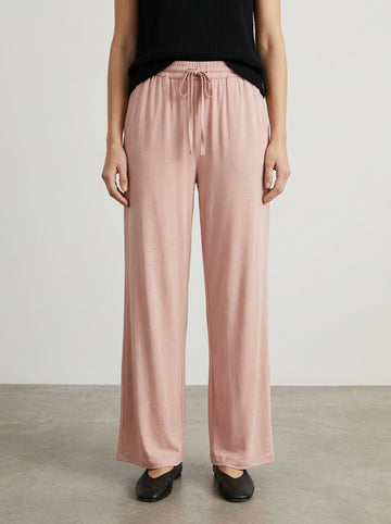 Women's Wide-Leg Drawstring Lounge Pants
